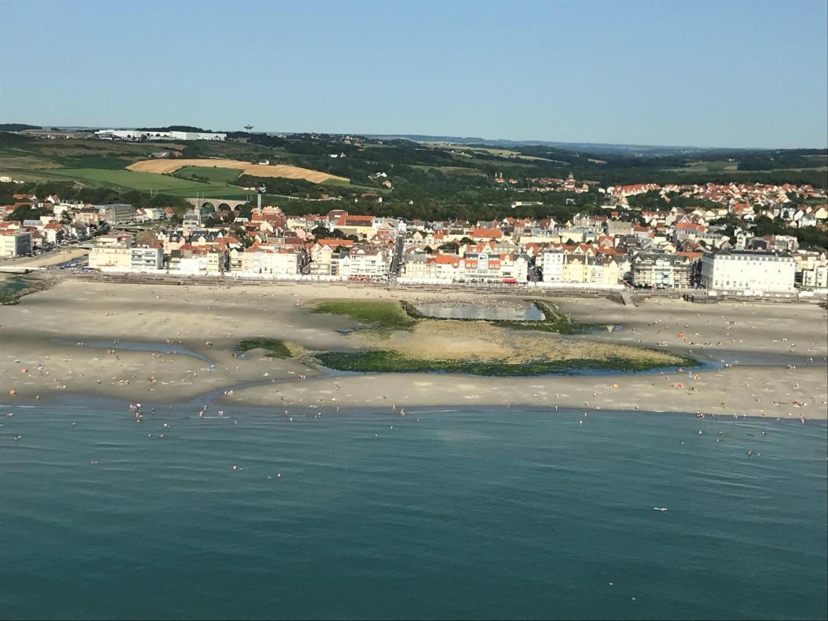 Appartement Spacieux proche digue avec jardin Wimereux Extérieur photo